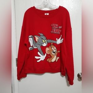Tom and Jerry Sweatshirt Size XL
